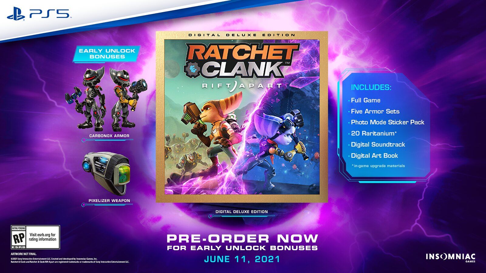 ratchet and clank ps5 pre order