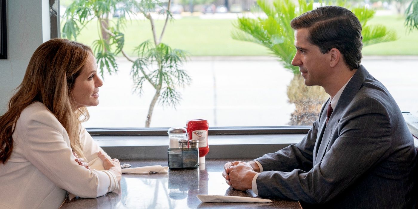 Amy Brenneman, Hamish Linklater in Tell Me Your Secrets