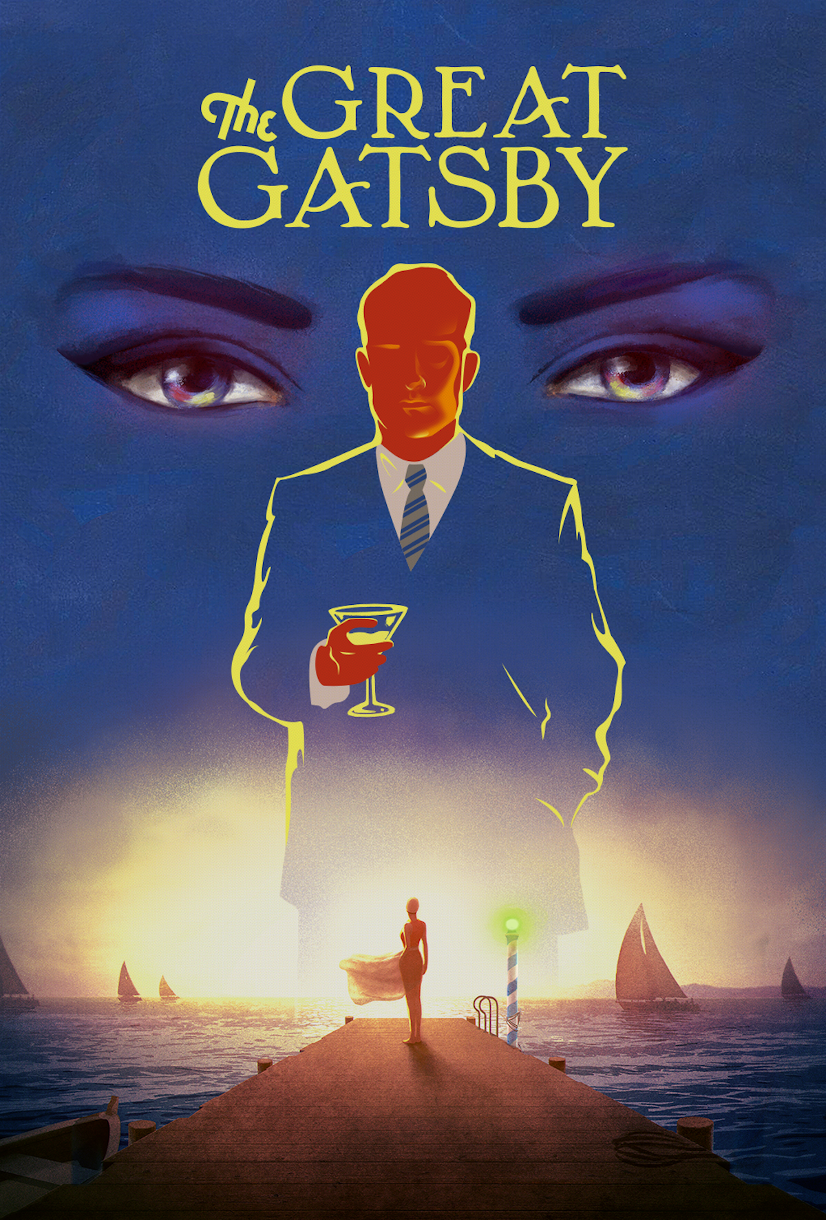 A still from The Great Gatsby animated movie