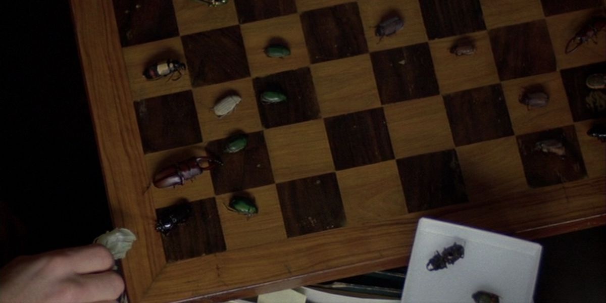 Bug chess from The Silence of the Lambs