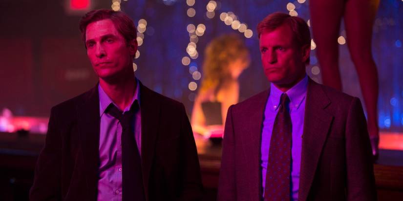 Matthew McConaughey and Woody Harrelson in 'True Detective' Season 1.
