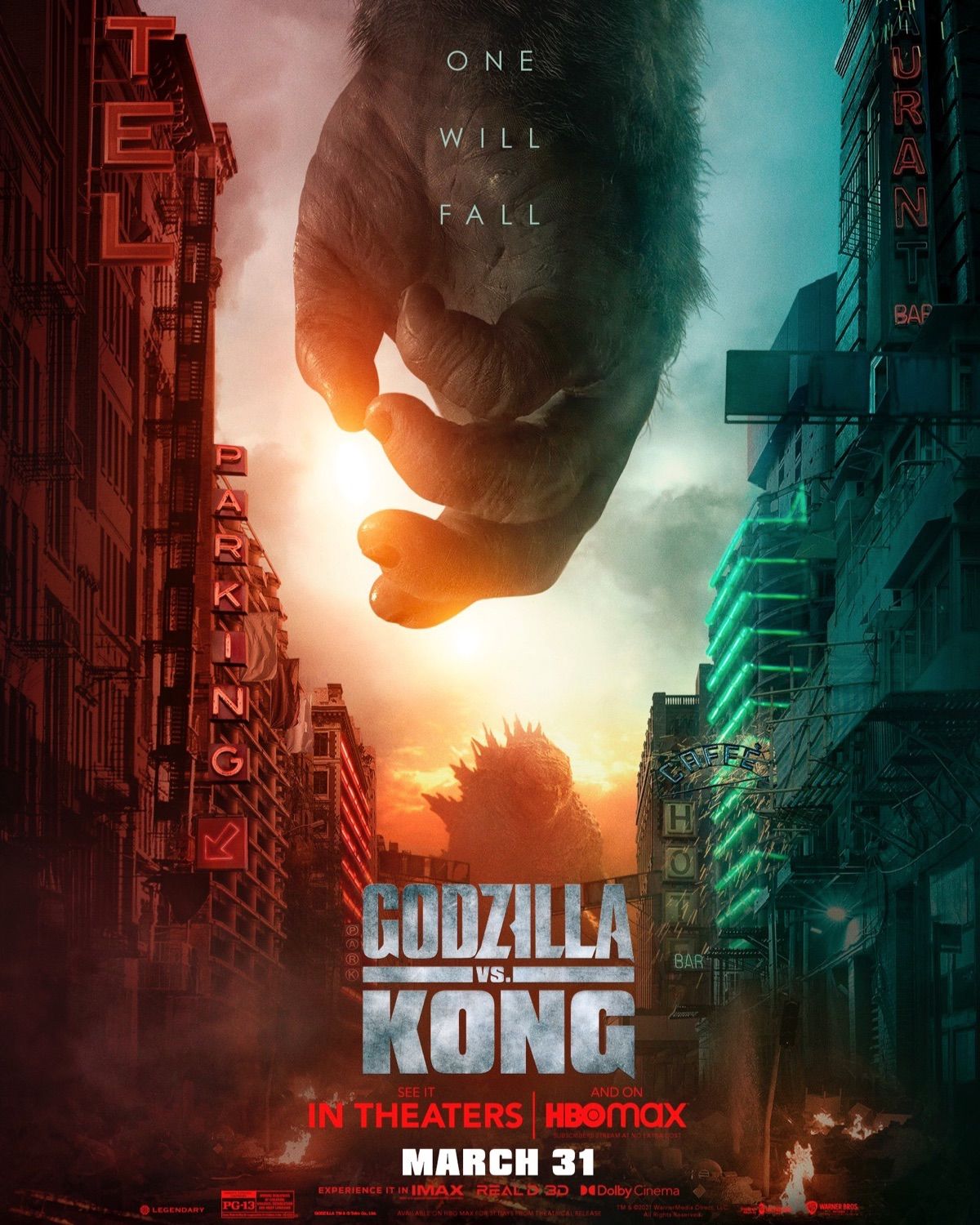 New Godzilla vs. Kong Posters Tease a Monster Battle