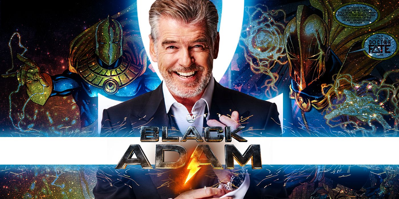 Pierce Brosnan Joins The Cast Of Dwayne Johnson's 'Black Adam' As Dr. Fate  - Entertainment