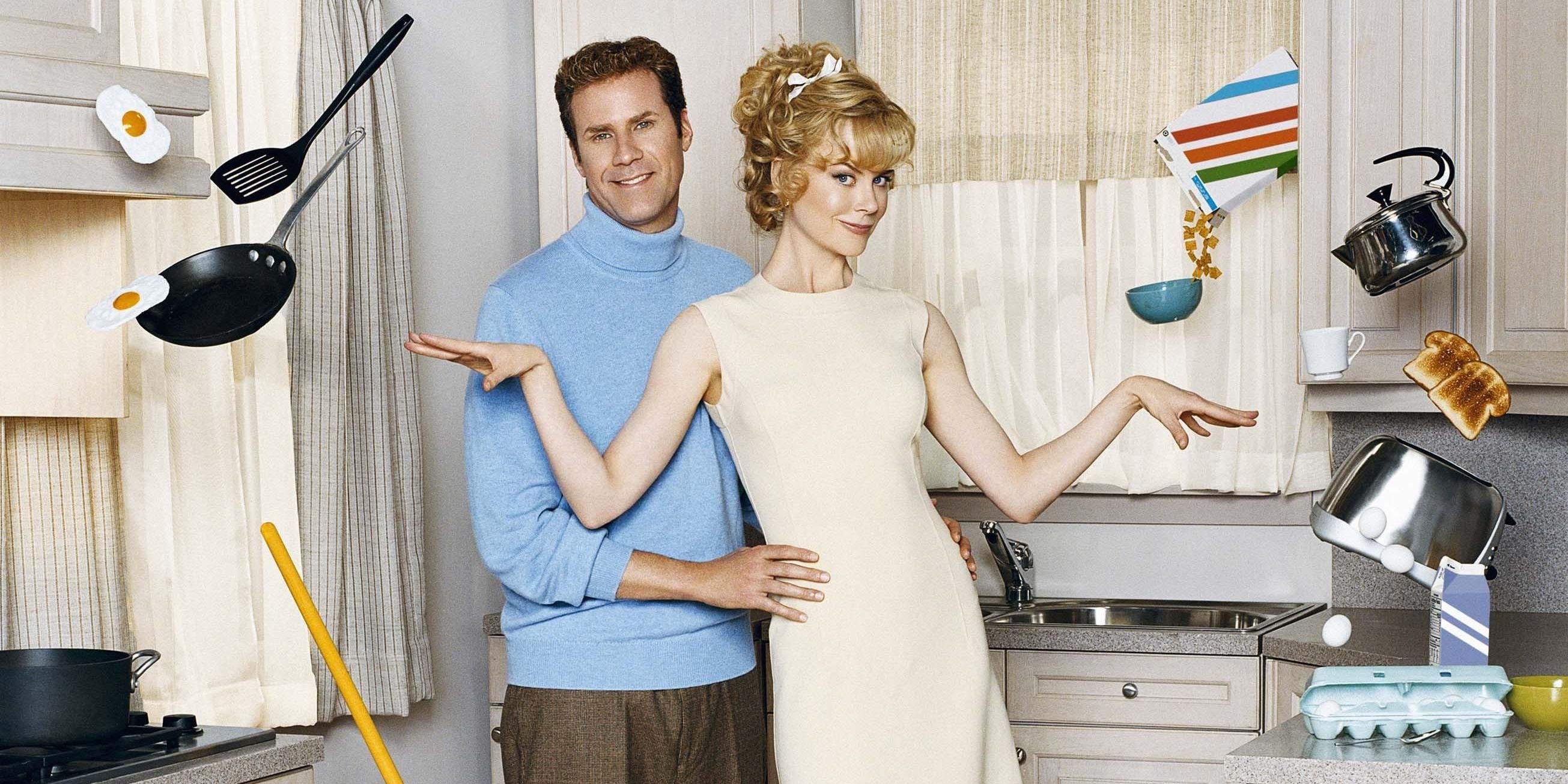 Will Ferrell and Nicole Kidman in Bewitched