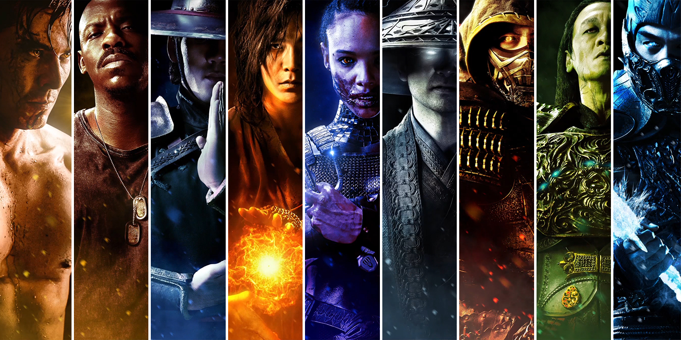 mortal kombat movie characters