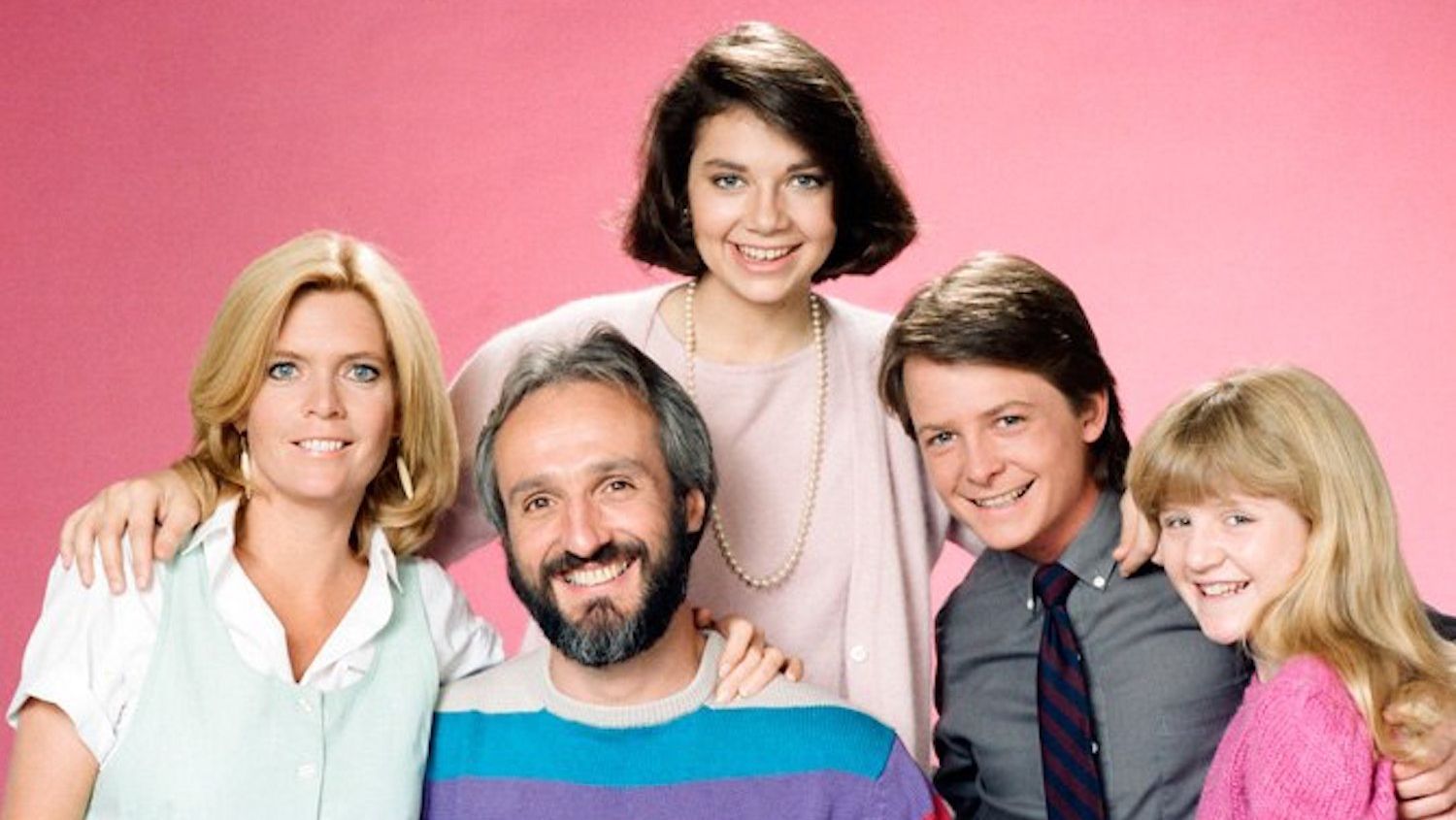 The Cast of Family Ties