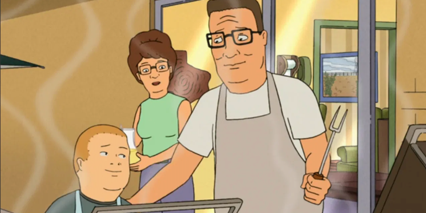 Hank Hill in King of the Hill
