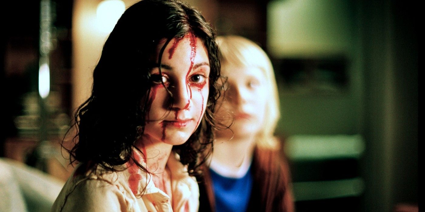 A bloodied Eli in 'Let the Right One In'