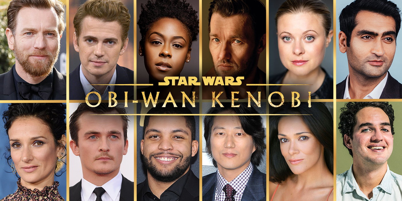 Star Wars Holocron on X: Cast reveal of Obi-Wan Kenobi, the Disney+ series  going into production soon. Cast includes Ewan McGregor, Hayden  Christensen, Moses Ingram, Joel Edgerton, Bonnie Piesse, Kumail Nanjiani,  Indira