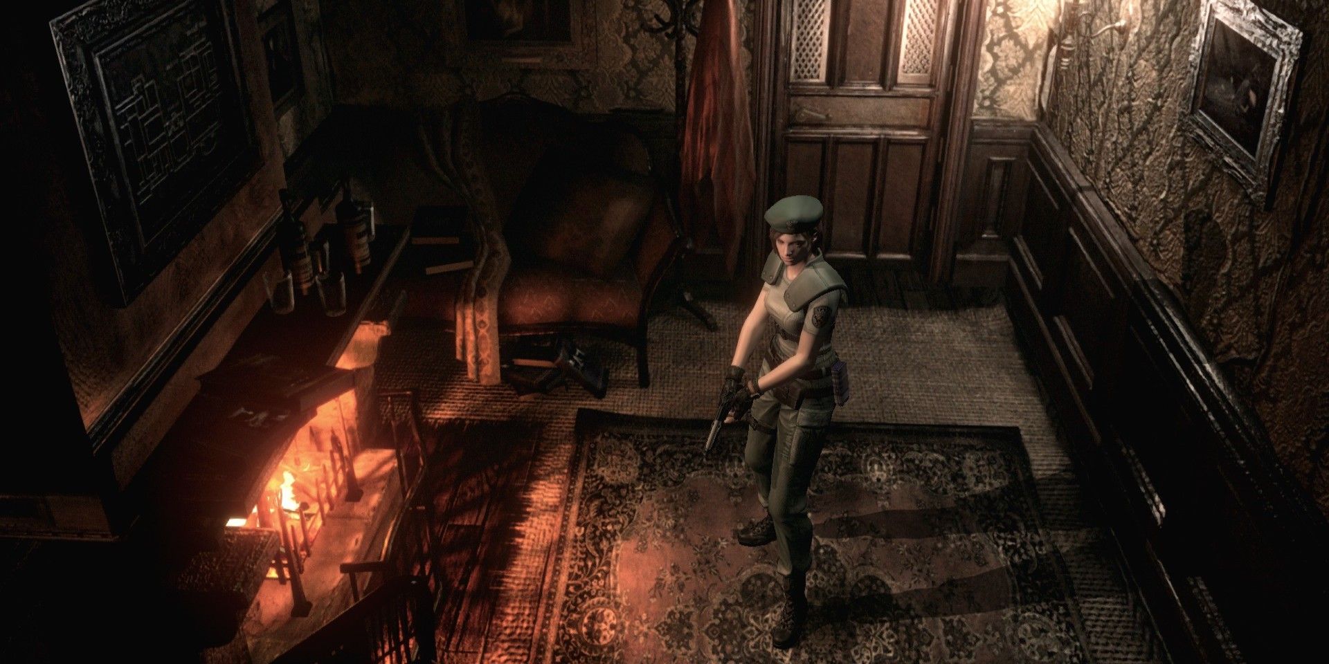 A still from Resident Evil Remake