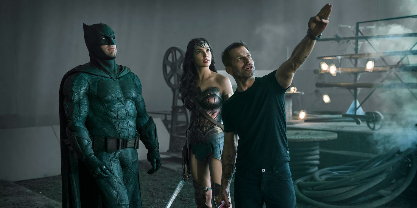 On the set of the Snyder Cut Justice League