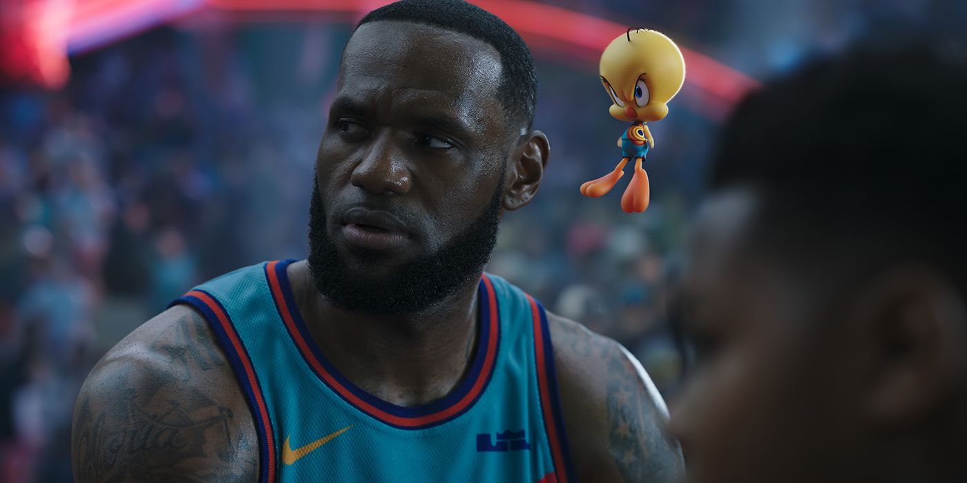 LeBron James in Space Jam 2