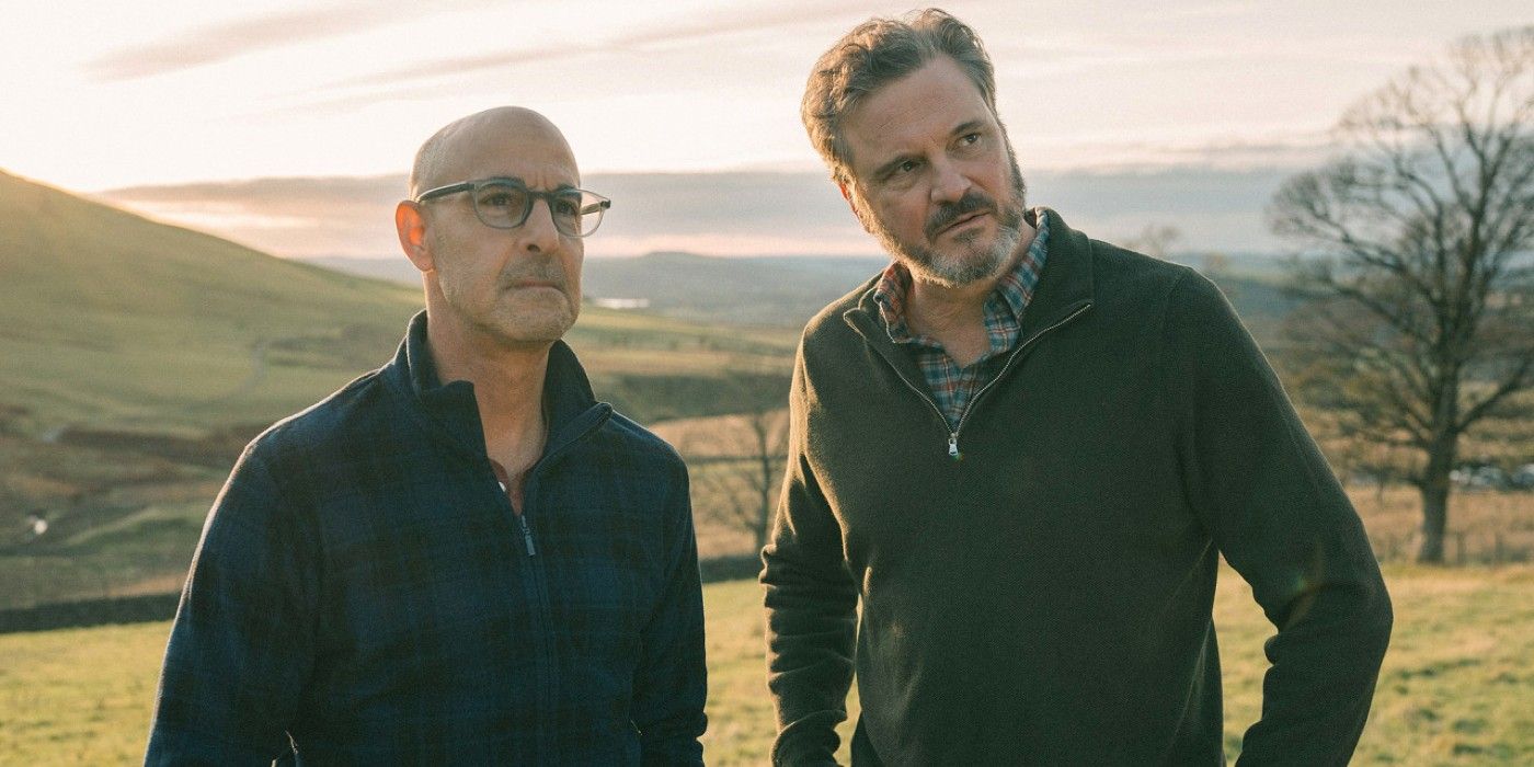 Stanley Tucci and Colin Firth in Supernova