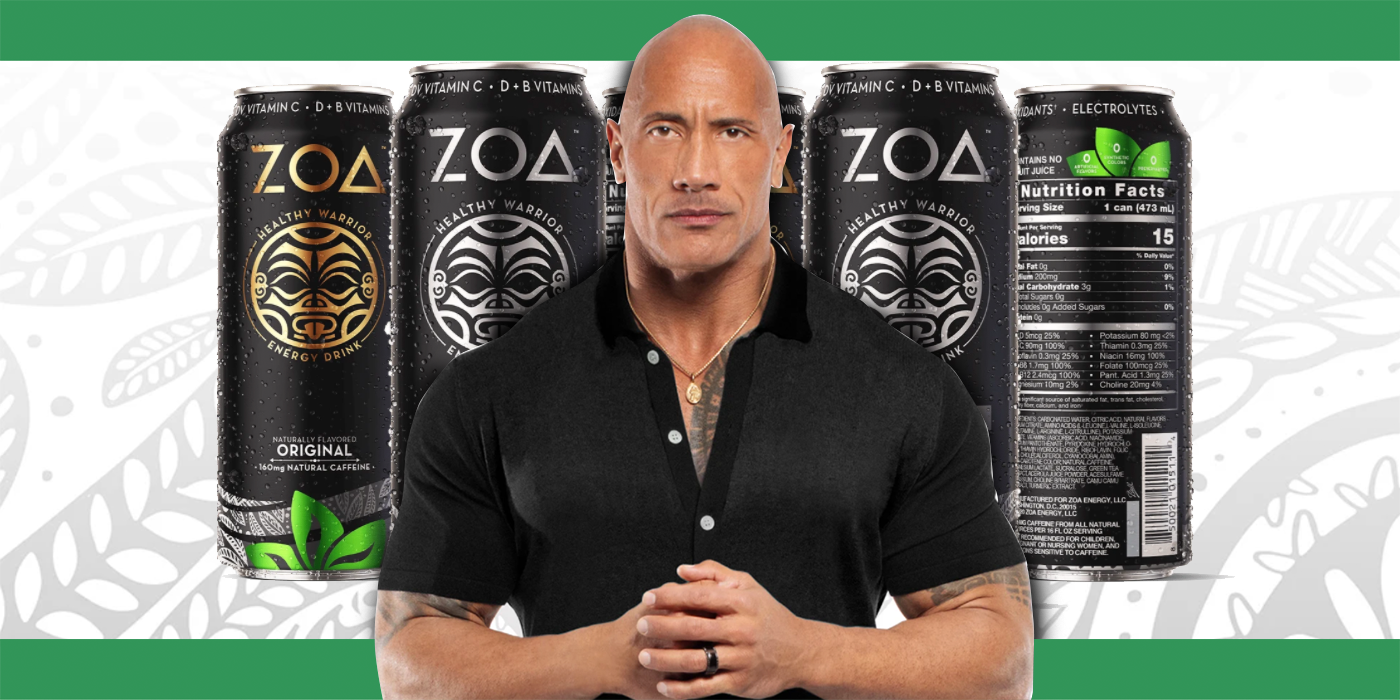 Dwayne 'The Rock' Johnson's Zoa Energy Drink Plots a Big Marketing