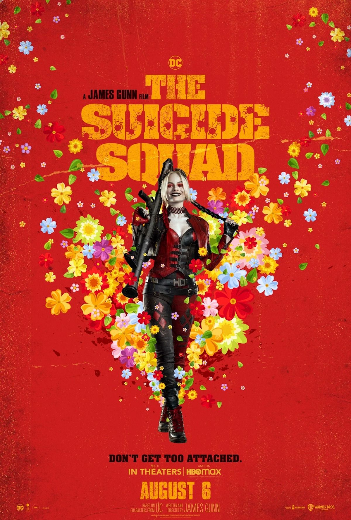 The Suicide Squad poster Margot Robbie