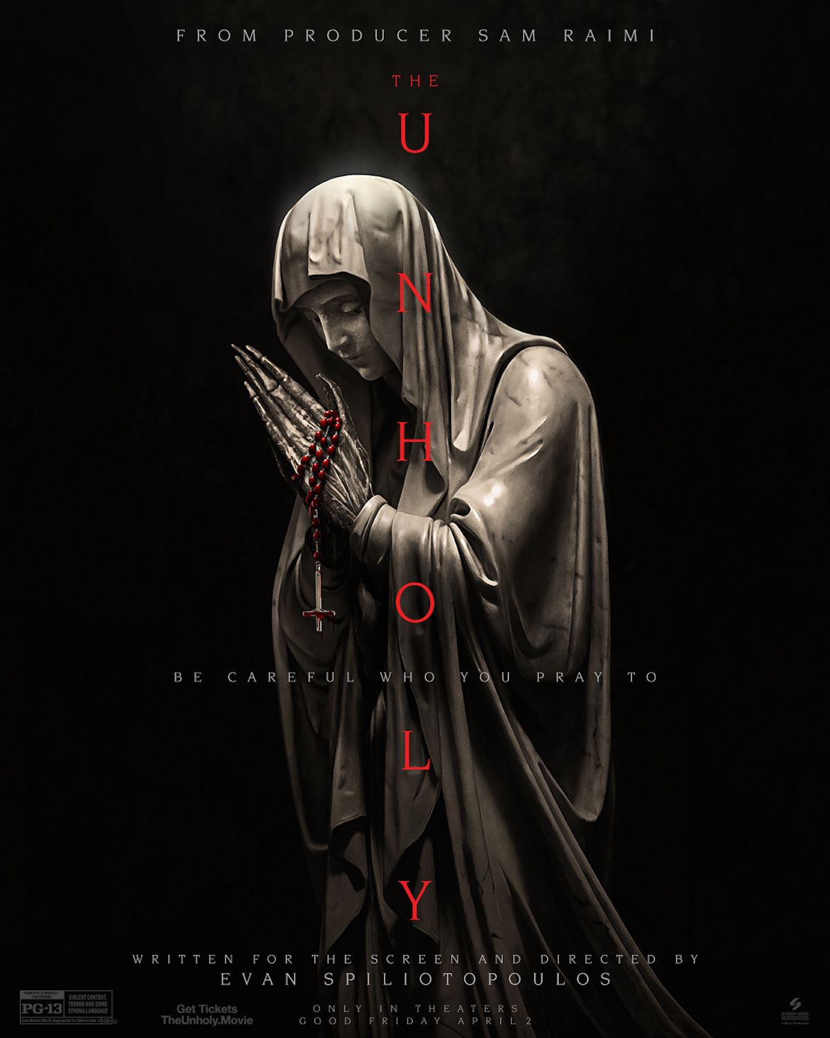 The Unholy poster Sony Pictures