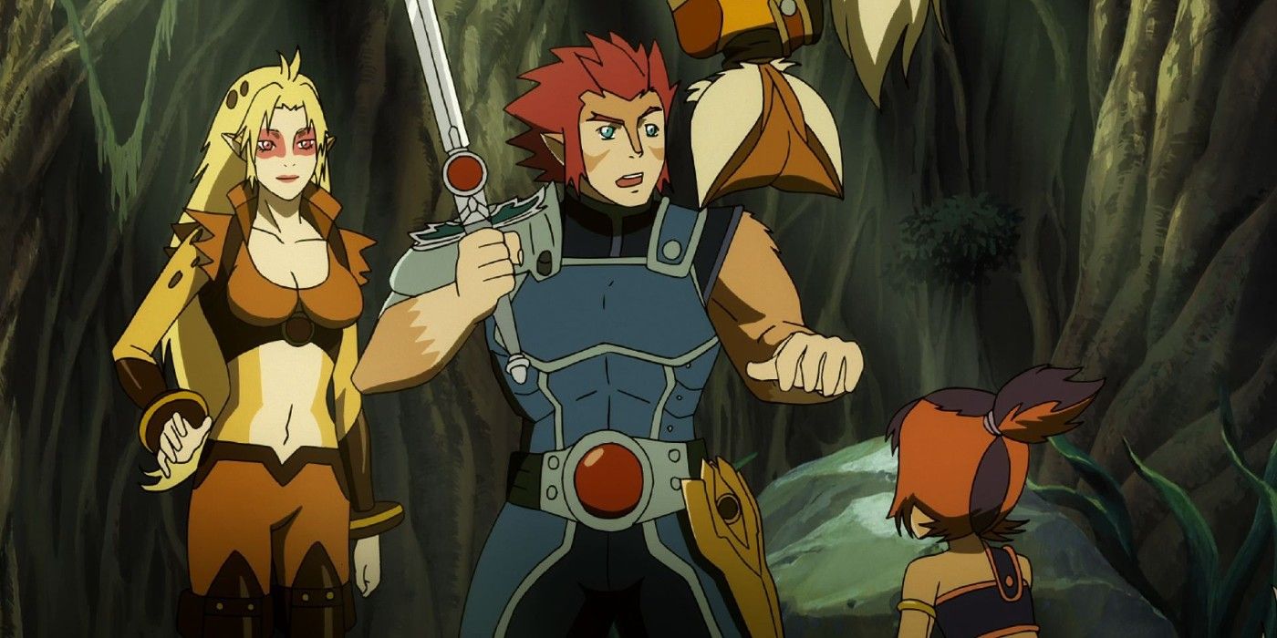 Thundercats discussing what to do next in Thundercats