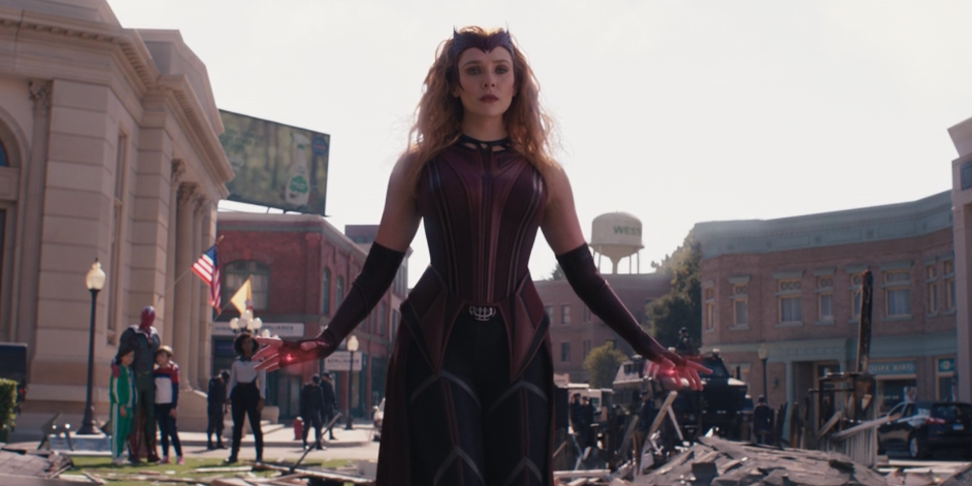 Scarlet Witch official costume in WandaVision Episode 9