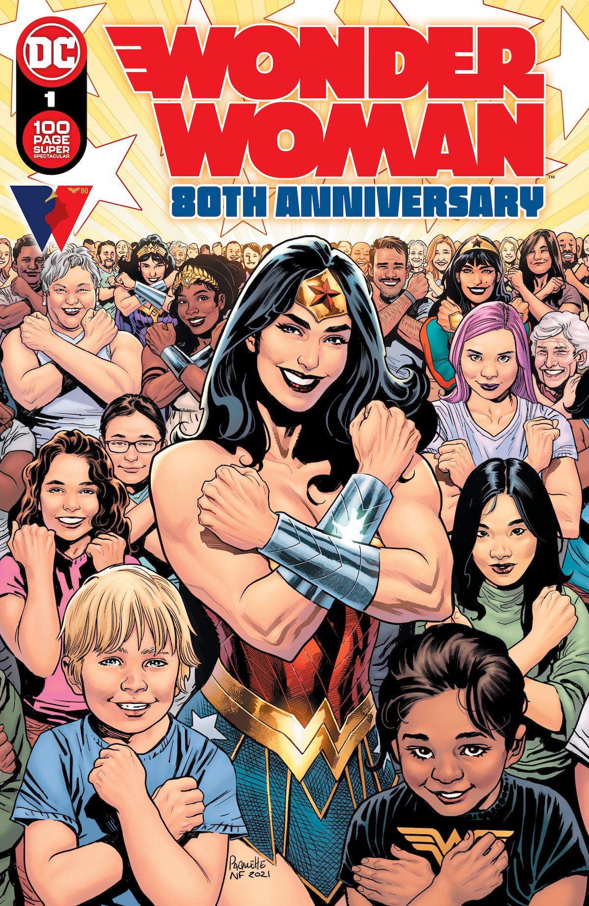 Wonder Woman 80th Anniversary Super Cover
