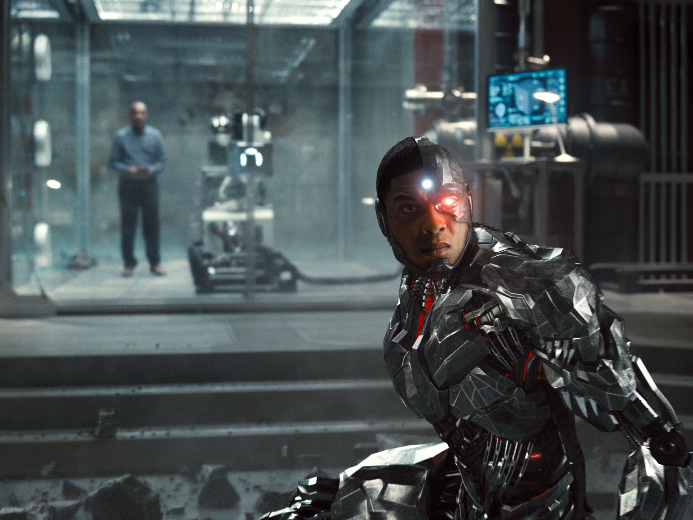 Ray Fisher as Cyborg in Zack Snyder's Justice League