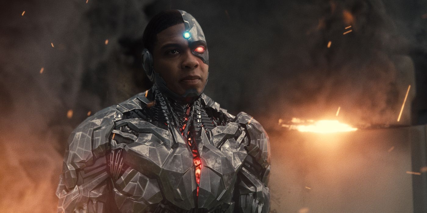 Ray Fisher as Cyborg in Zack Snyder's Justice League