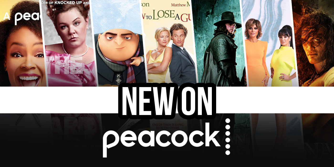 What's New on Peacock Movies & Shows Streaming (April 2021)