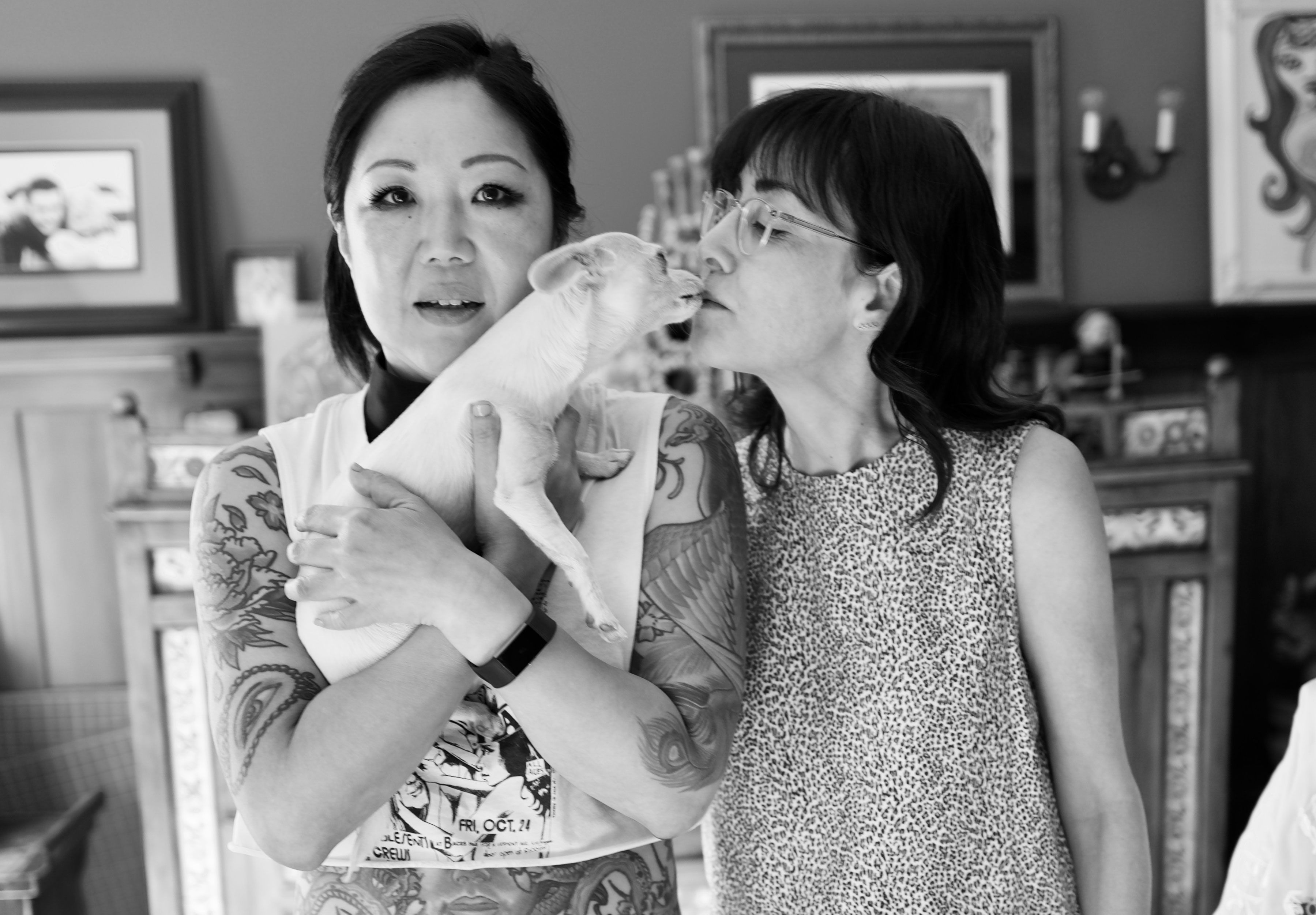 Margaret Cho and Andrea Nevins of Hysterical