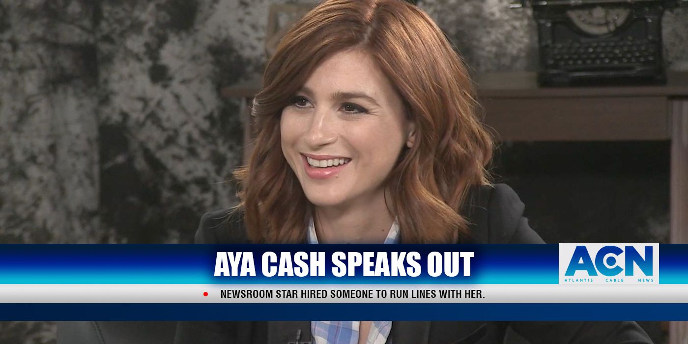 Aya Cash Talks The Newsroom
