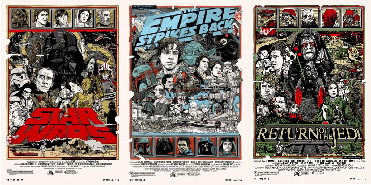 tyler-stout-star-wars-trilogy-posters