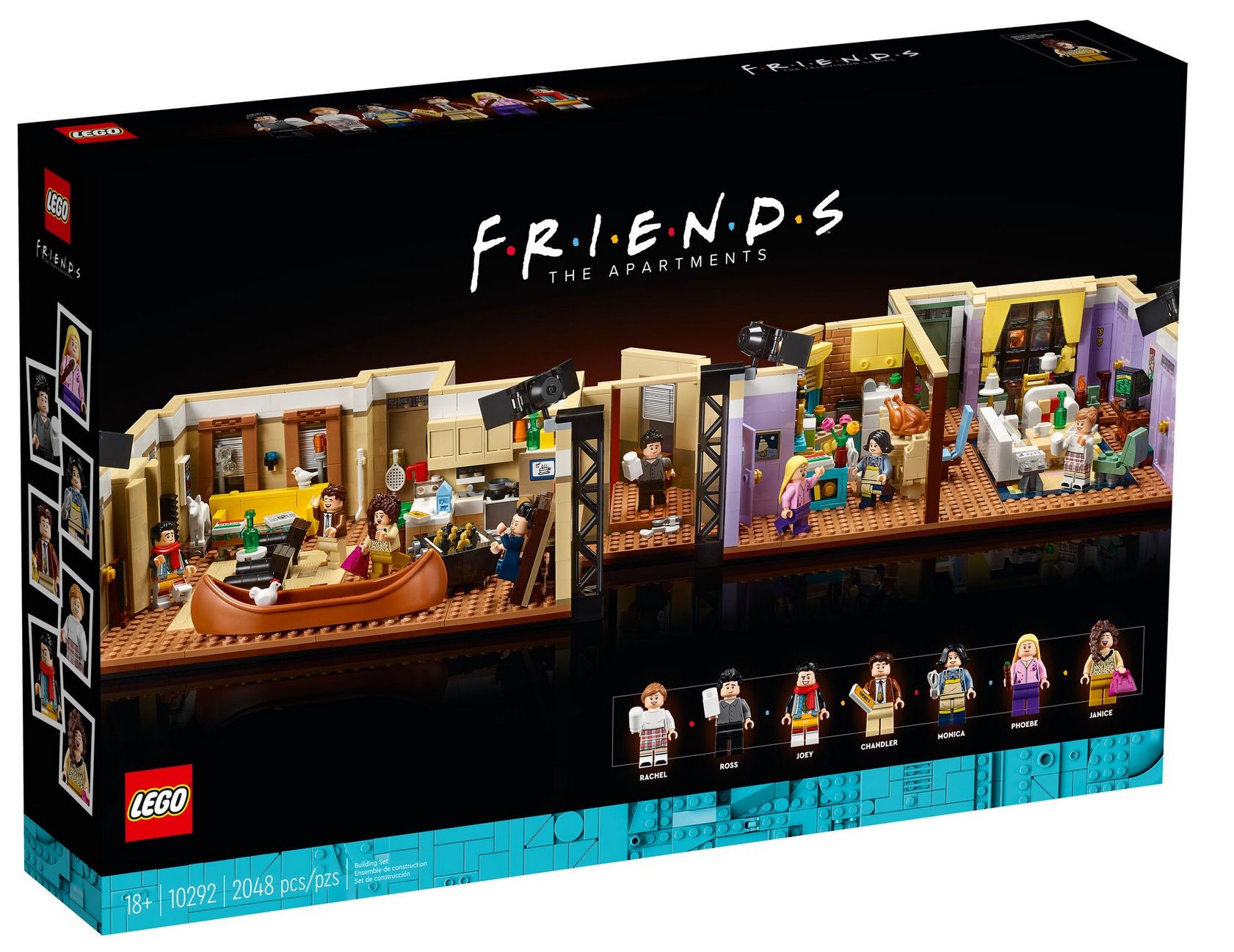 LEGO Friends The Apartments set (10292) box