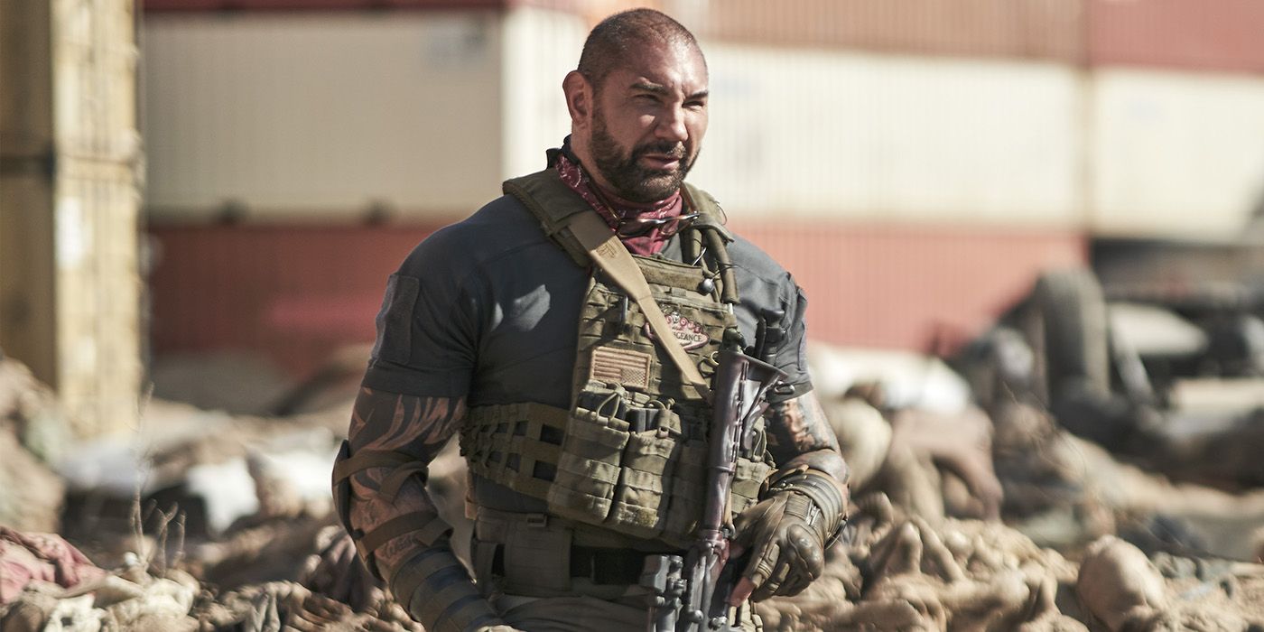 Dave Bautista in Zack Snyder's Army of the Dead on Netflix