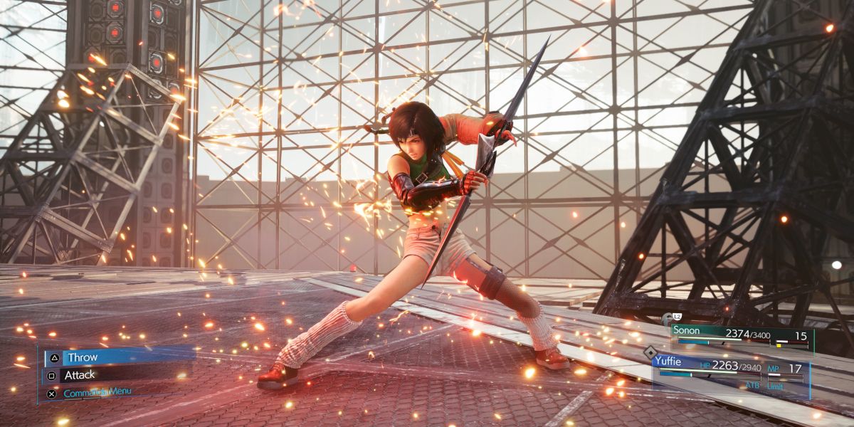 Final Fantasy Remake Intergrade Gameplay Reveals Yuffie S Synergy