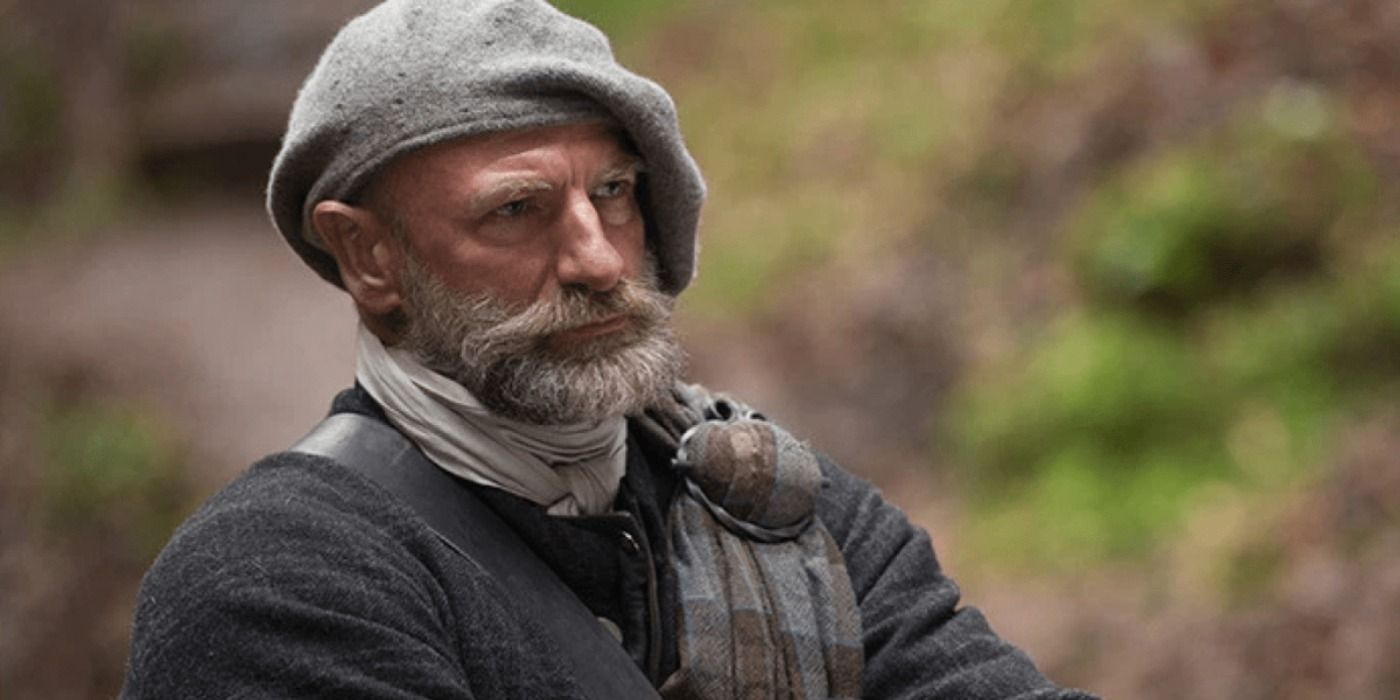 Dougal MacKenzie, played by Graham McTavish wearing a blue cap in 'Outlander.'