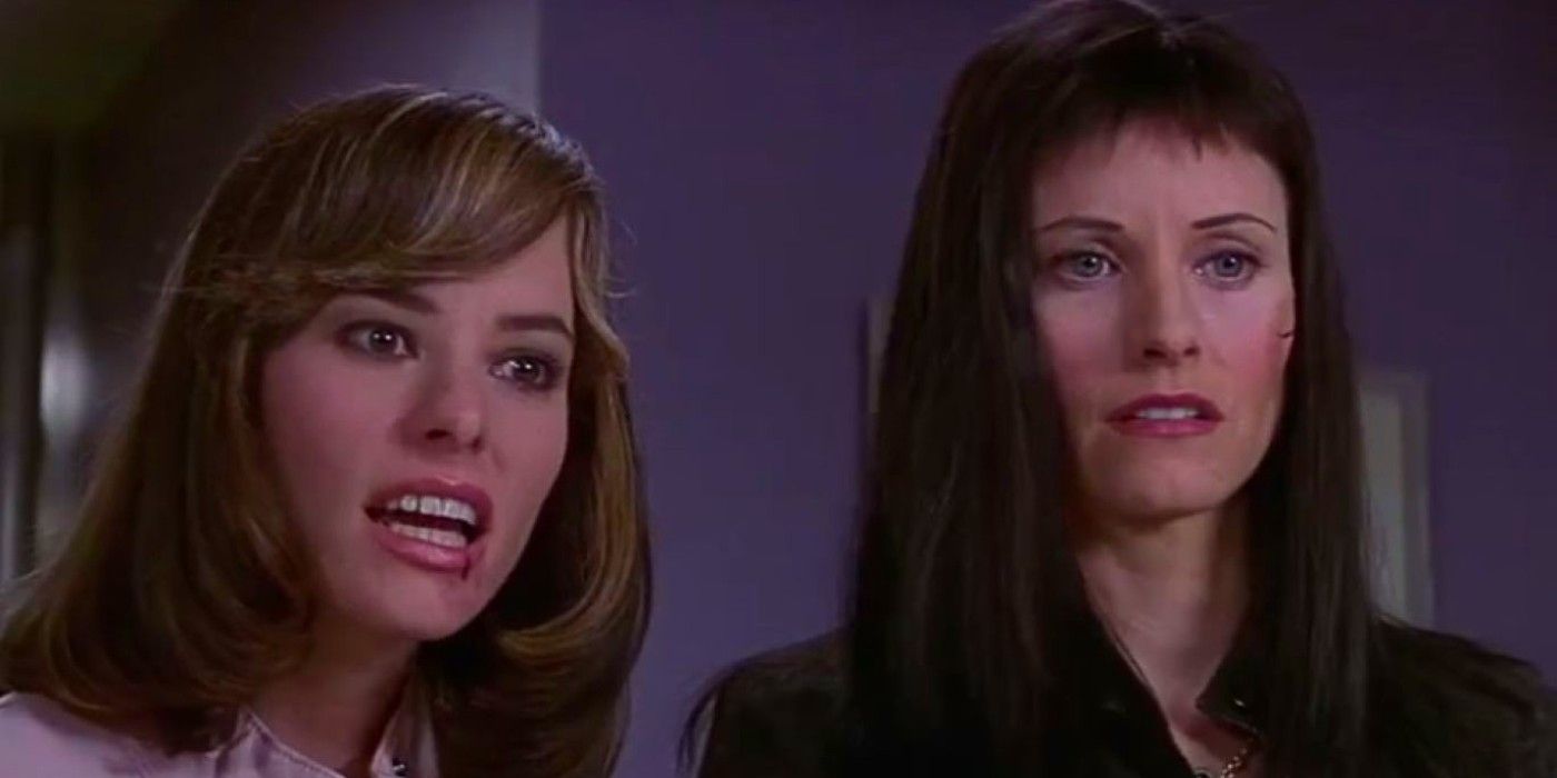Jennifer and Gale in Scream 3