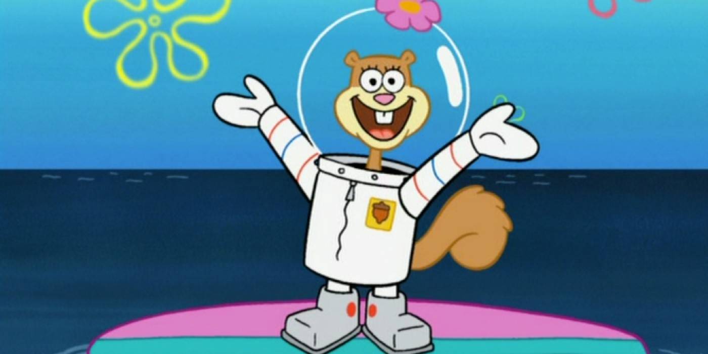 Sandy cheeks spongebob