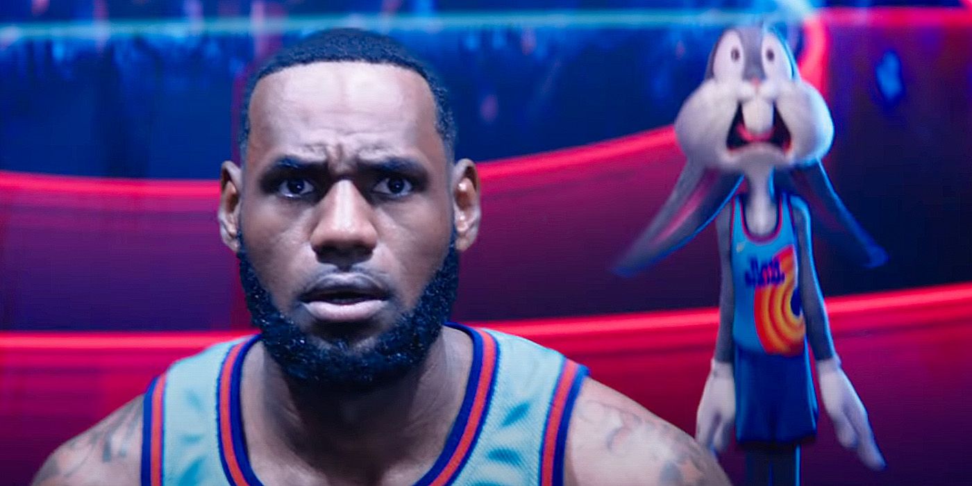 Space Jam 2 Clip Takes LeBron James and Bugs Bunny to DC Superhero World