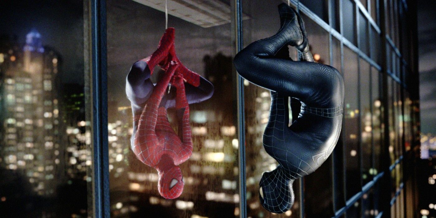 spider-man-3-tobey-maguire-black-suit-reflection-social