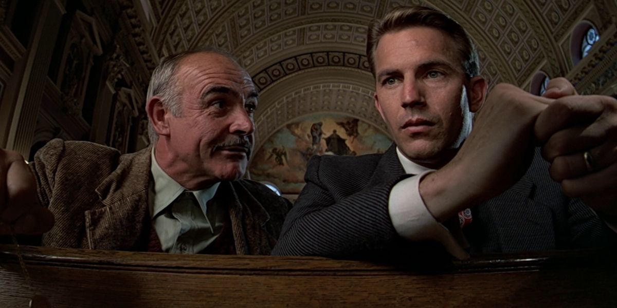 Sean Connery and Kevin Costner in The Untouchables