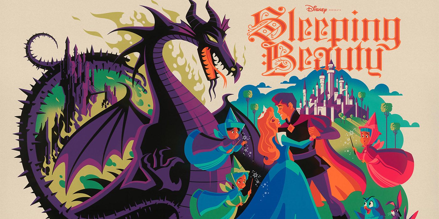Tom Whalen Disney 2015 Lilo & Stitch S/N Screenprint Poster Print