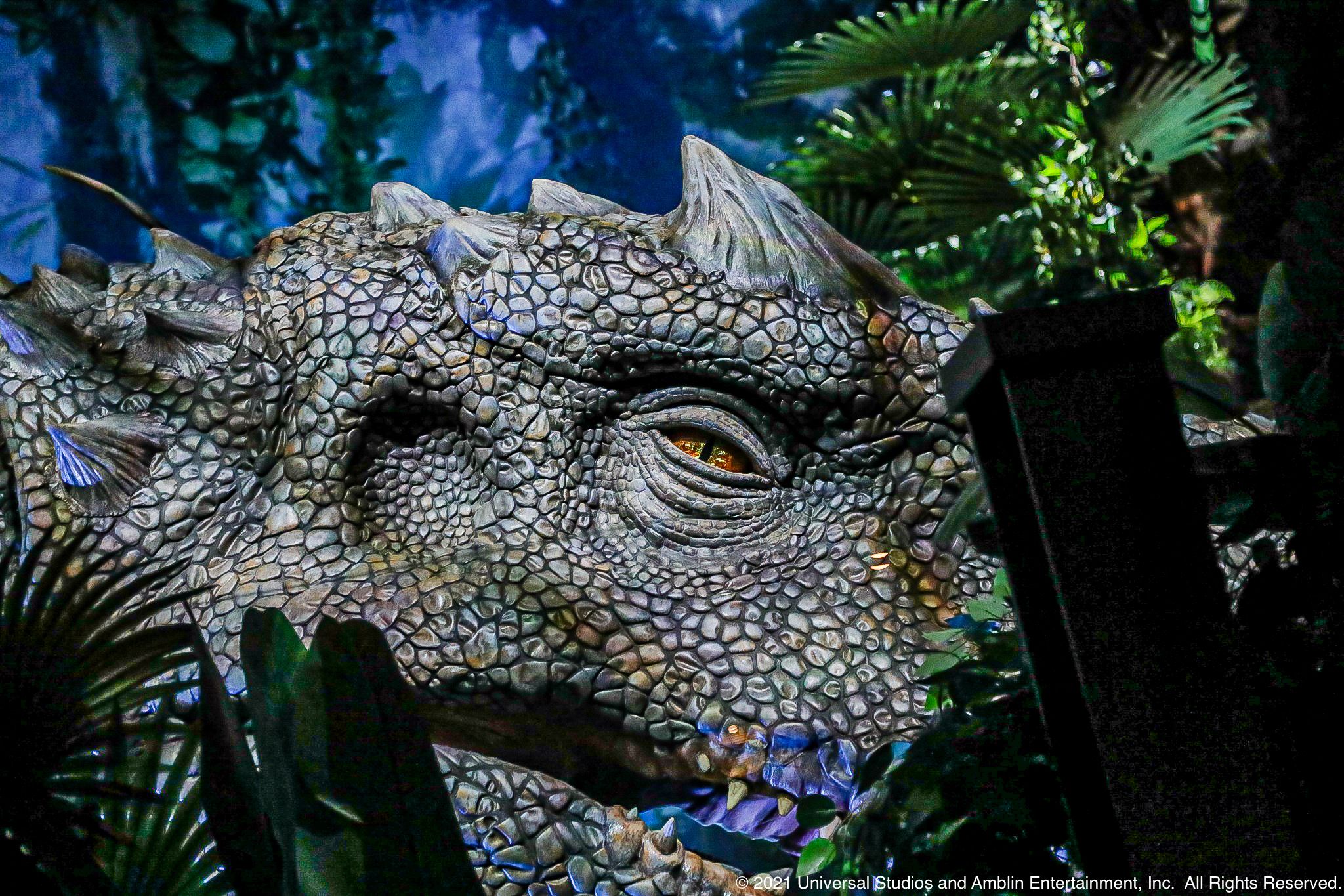 Jurassic World The Exhibition Images And Video Reveal Living Dinosaurs