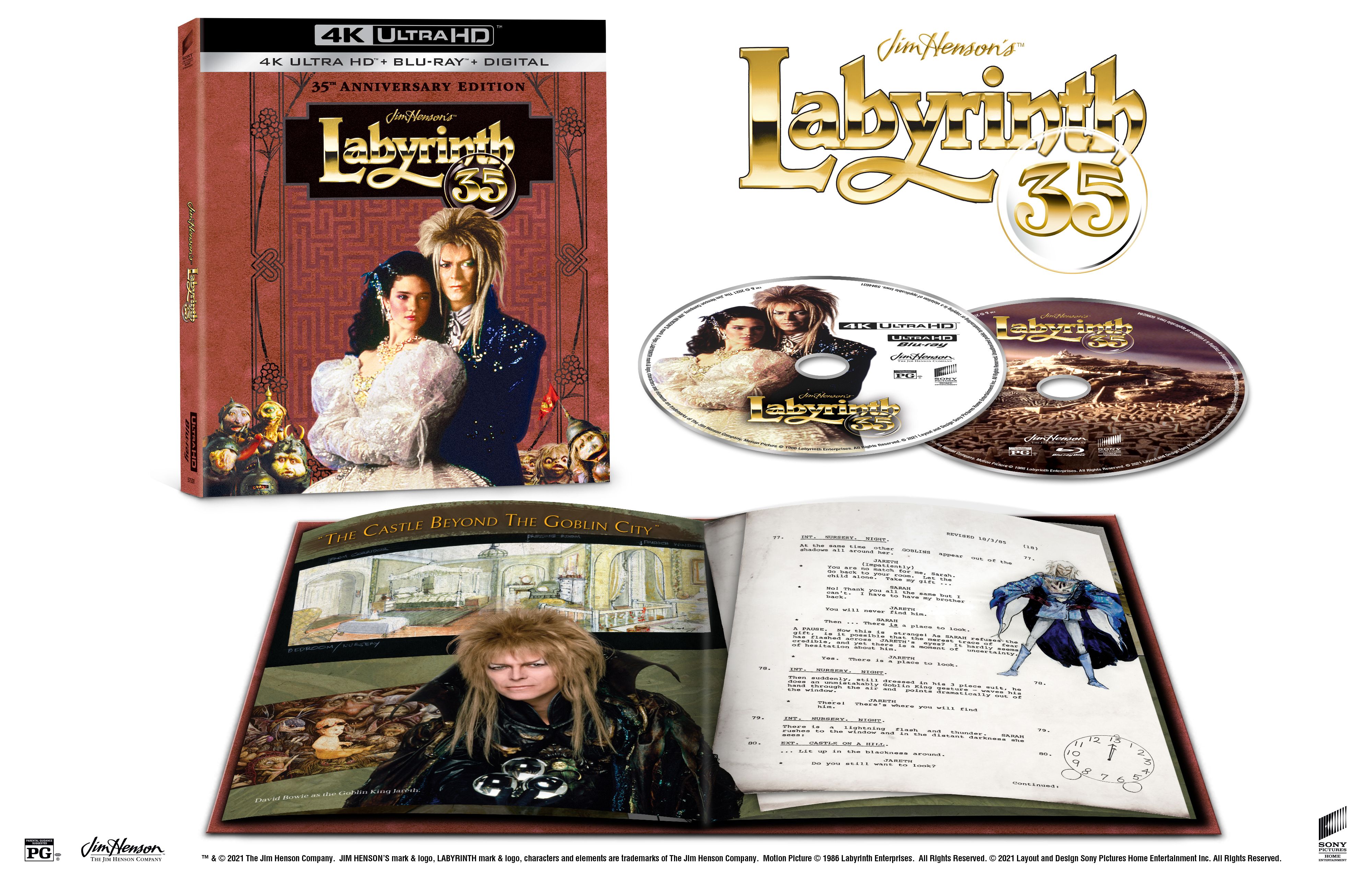 Labyrinth4K BluRay Release Date, Details Revealed