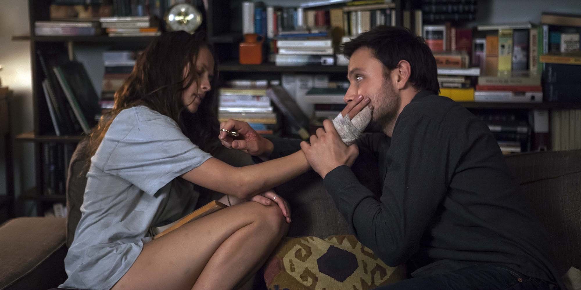 Teresa Palmer and Max Reimelt in Berlin Syndrome