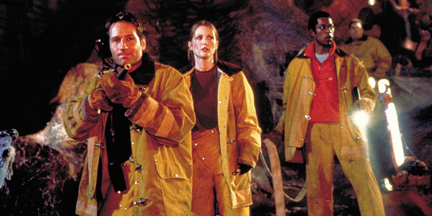 david duchovny julianne moore orlando jones as ira kane allison reed harry block armed at the site