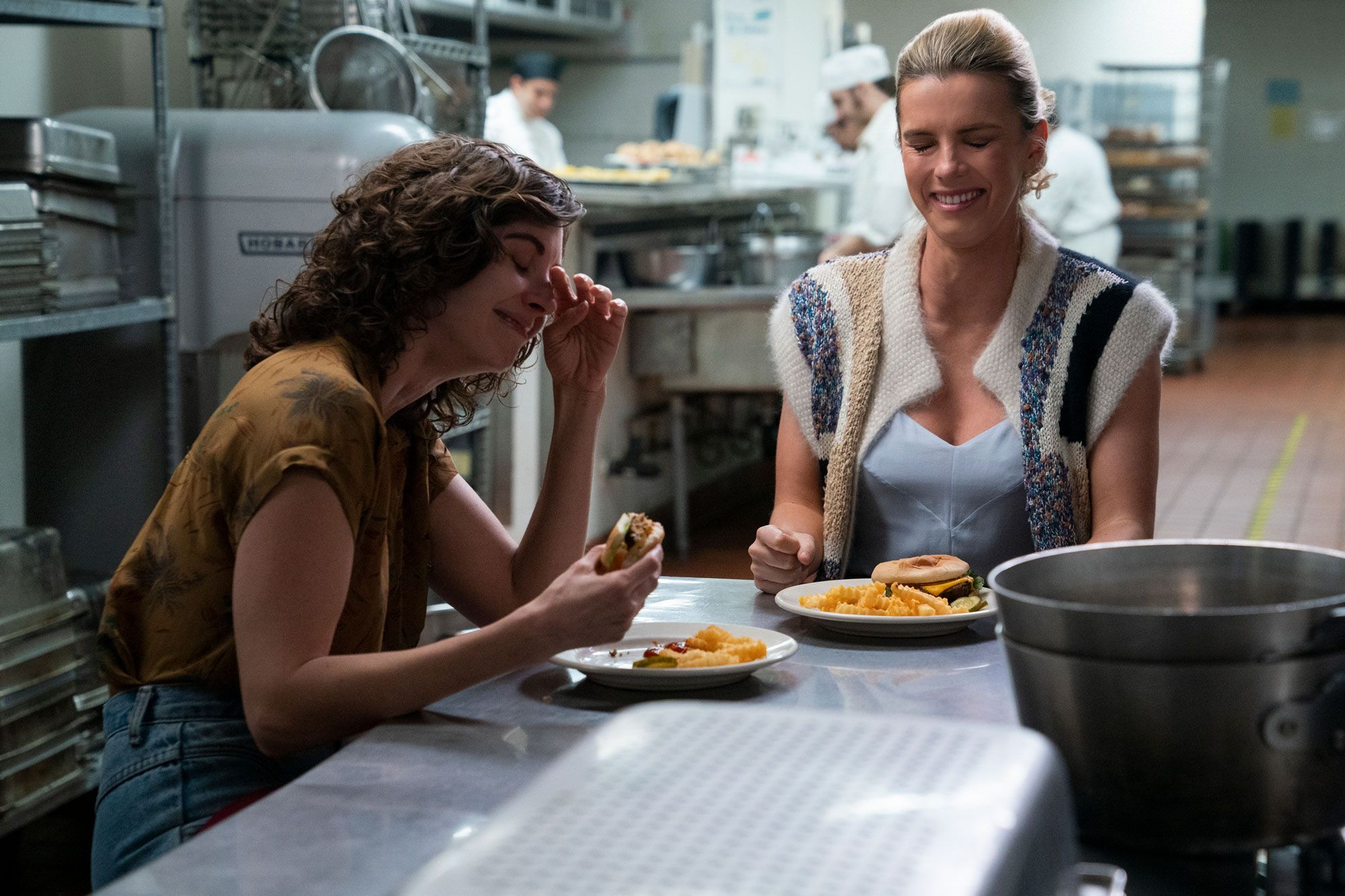 Alison Brie and Betty Gilpin in GLOW Season 3