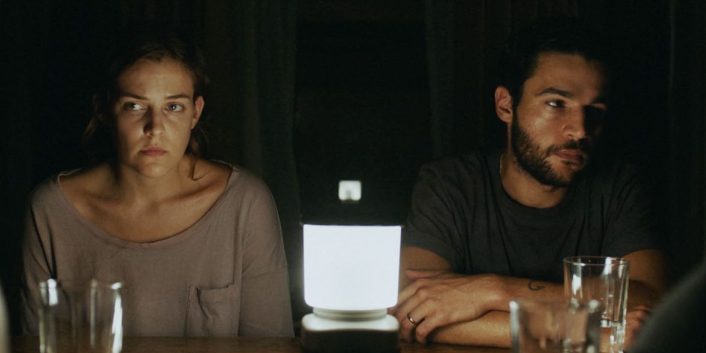 Kim (Riley Keough) and Will (Christopher Abbott) in 'It Comes at Night'