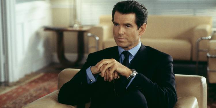 Pierce Brosnan as Bond explained in James Bond Timeline