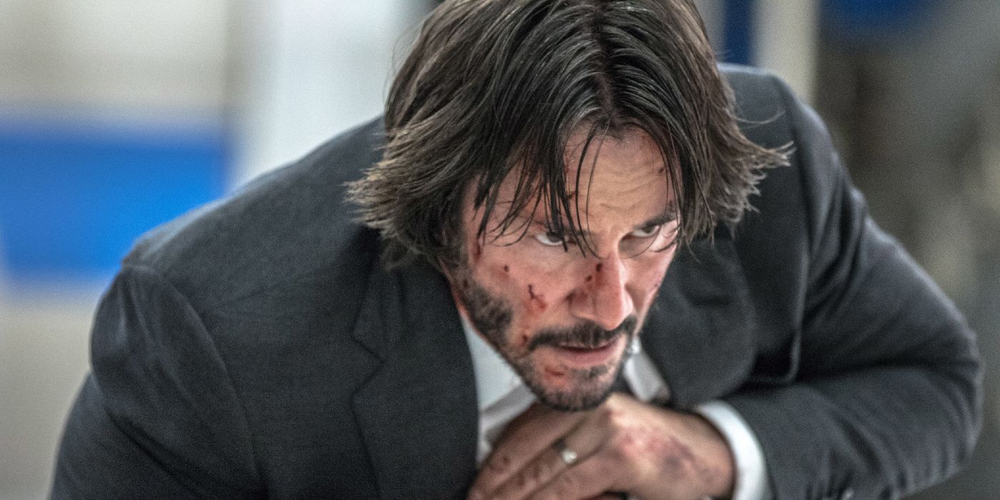 Keanu Reeves in the second chapter of John Wick