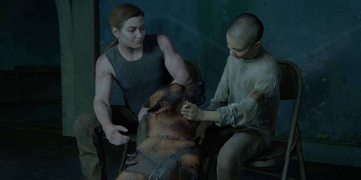 A screenshot from The Last of Us Part II
