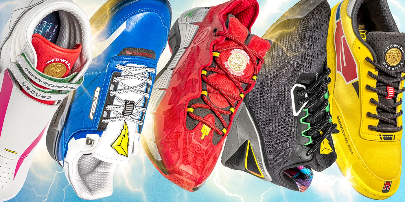 reebok power rangers sneakers