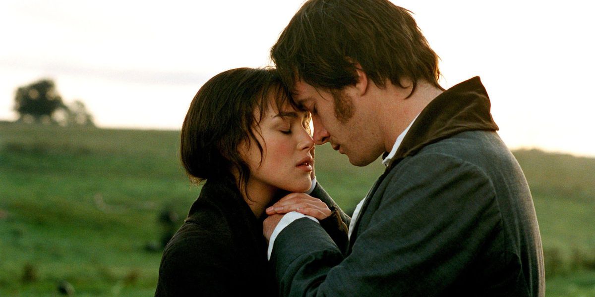 Keira Knightley and Matthew Macfadyen as Elizabeth and Darcy in Pride & Prejudice